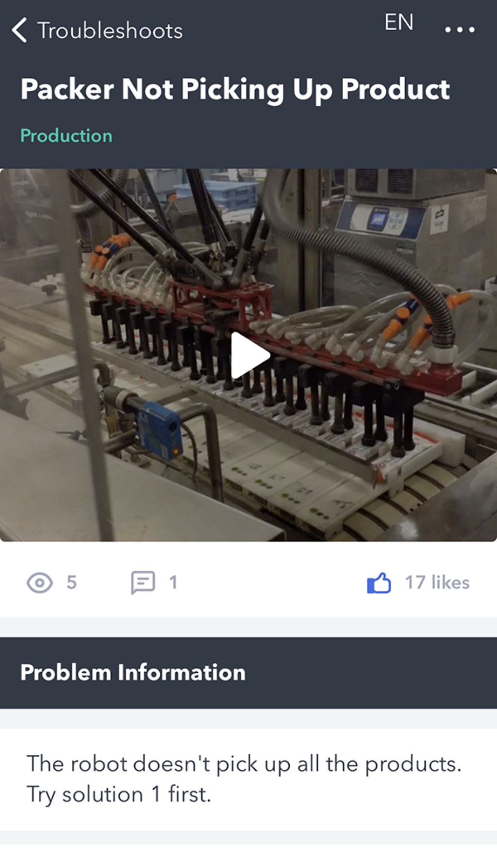 Troubleshoot Case Packer