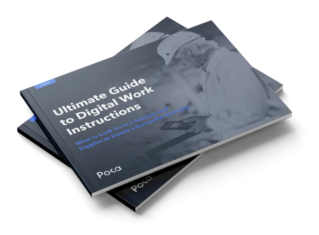 Cover image of Ultimate Guide to Digital Work Instructions.